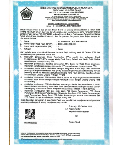 Pengesahan KEMENKUMHAM